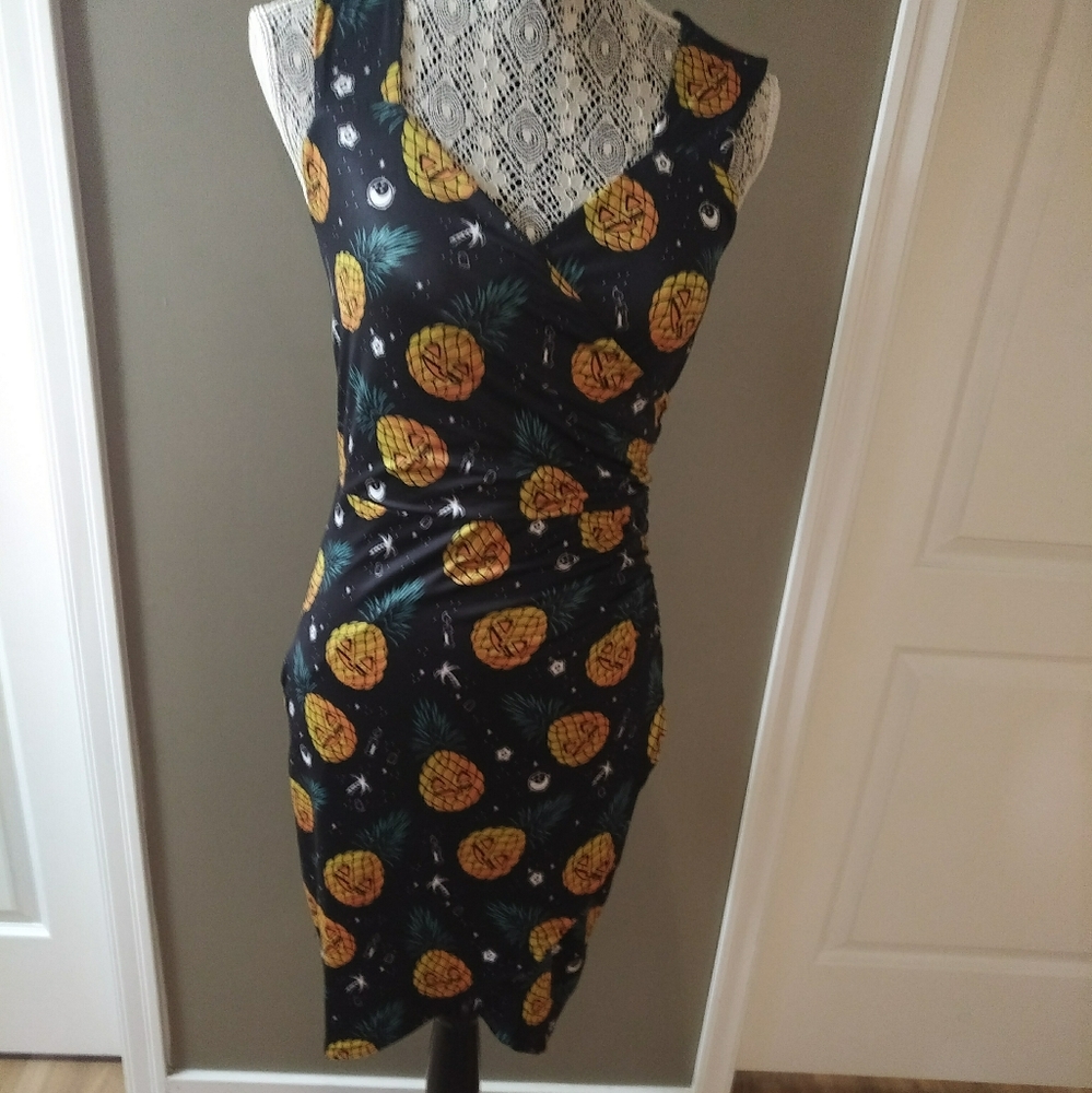 NWOT Sourpuss Pineapple Dress